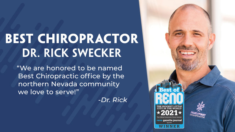 Chiropractor Sparks NV Best of Reno 2021 Winner Rick Swecker Chiropractor Sparks NV Best of Reno 2021 Winner Rick Swecker